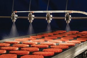 The AutoJet Antimicrobial Spray System, which was on show at AUSPACK in March, boosts shelf life by 40 per cent.